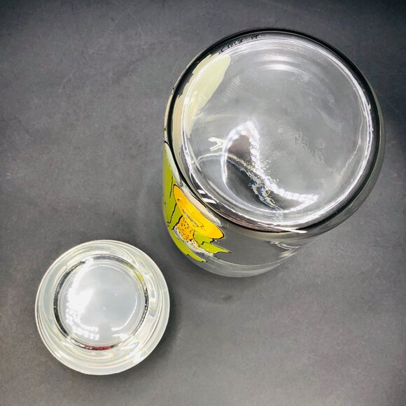 Vintage HILDI Anthropomorphic Vegetable Corn Celery Glass Jar and Bubble Lid - Picture 8 of 12